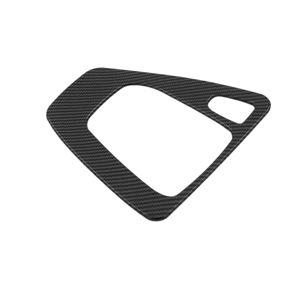 Carbon Fiber Car Decor Car Sticker Carbon Fiber Sticker Shift Panel Trim Eye-catching Upgrade For Car Enthusiast Customization