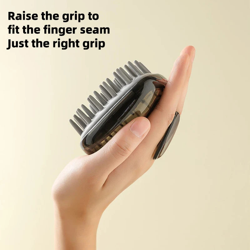 

Домашняя щетка для мытья волос с массажем кожи головы — сухая и влажная щетка двойного назначения для защиты от зуда, съемная конструкция, 2 в 1 для шампуня и расчесывания