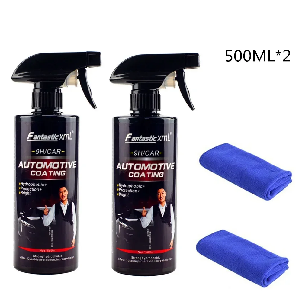 Ceramic Car Coating 1000ML 9H Nano Liquid Glass Plated Crystal Hydrophobic Waterproof Polishing Paint Hardness Car Polish Wax