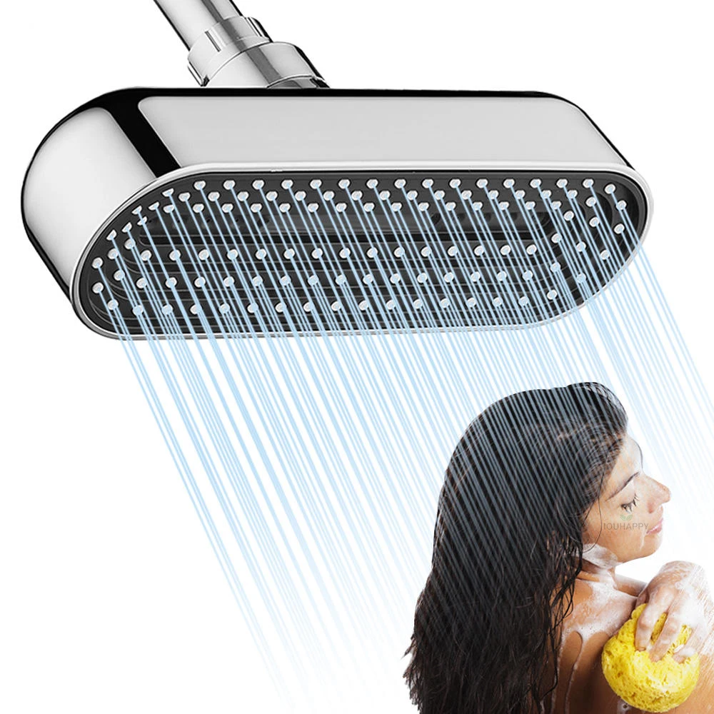 

High Preesure Shower Head 360° Ratation Adjustable Overhead Rainfall Showerhead Big Panels Spray Hotel Bathroom Accessories