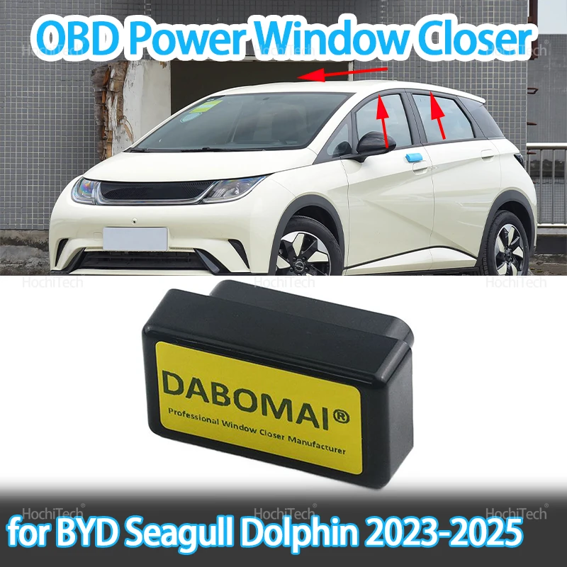 

For BYD Seagull Atto 1 Dolphin EA1 EM2E 2023 2024 2025 Car Automatic Lock Control Window Lifter Closer Open Plug and Play Module