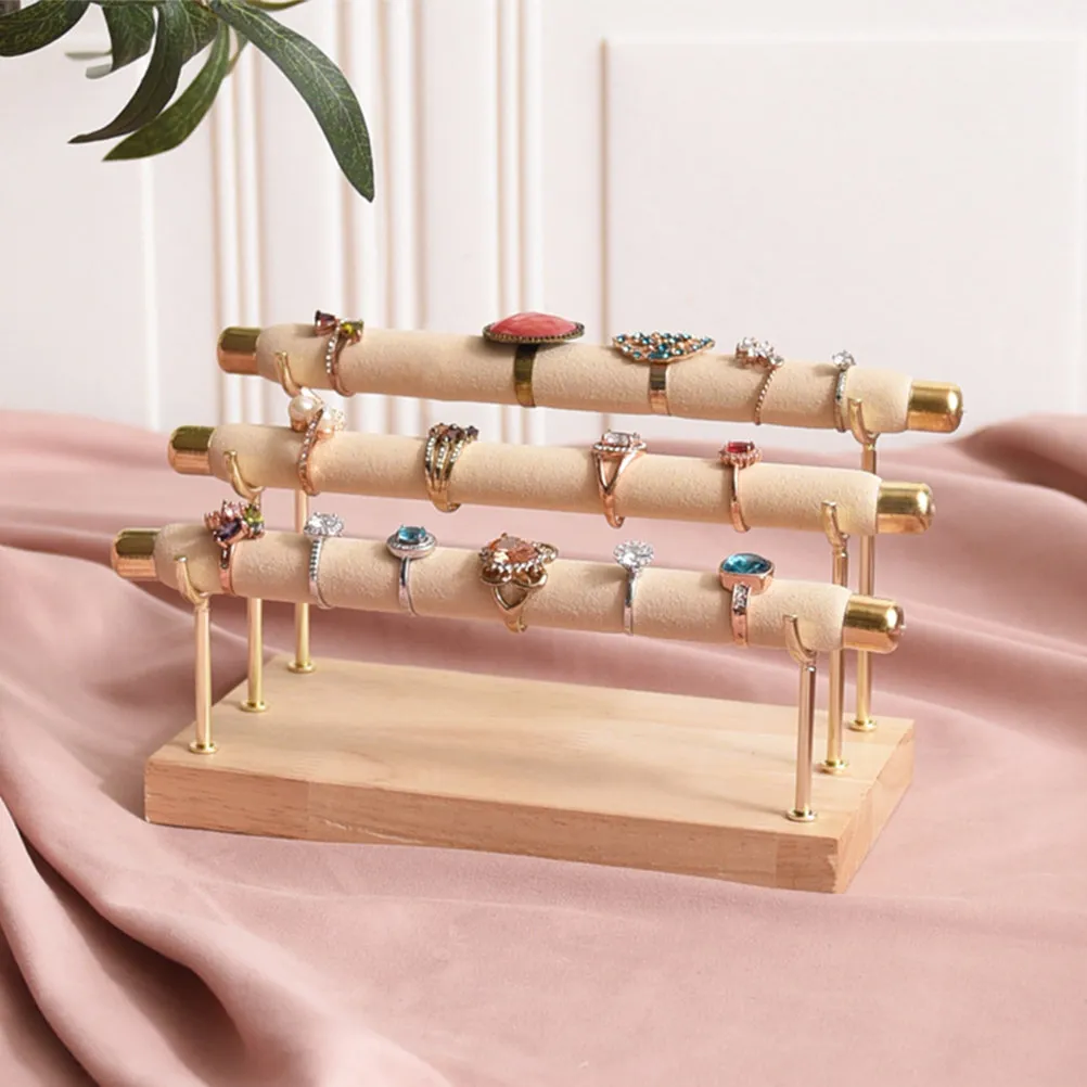 Ring Organizer Jewelry Rings Storage Holder Display Rack For Rings Storage Holder Stand Detachable Simple Design