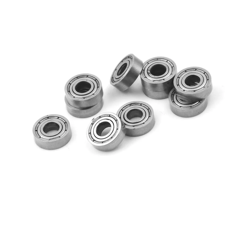 [New] 10pcs Miniature Bearing 695ZZ 695-Z Precise Durable Bearing 5x13x4mm