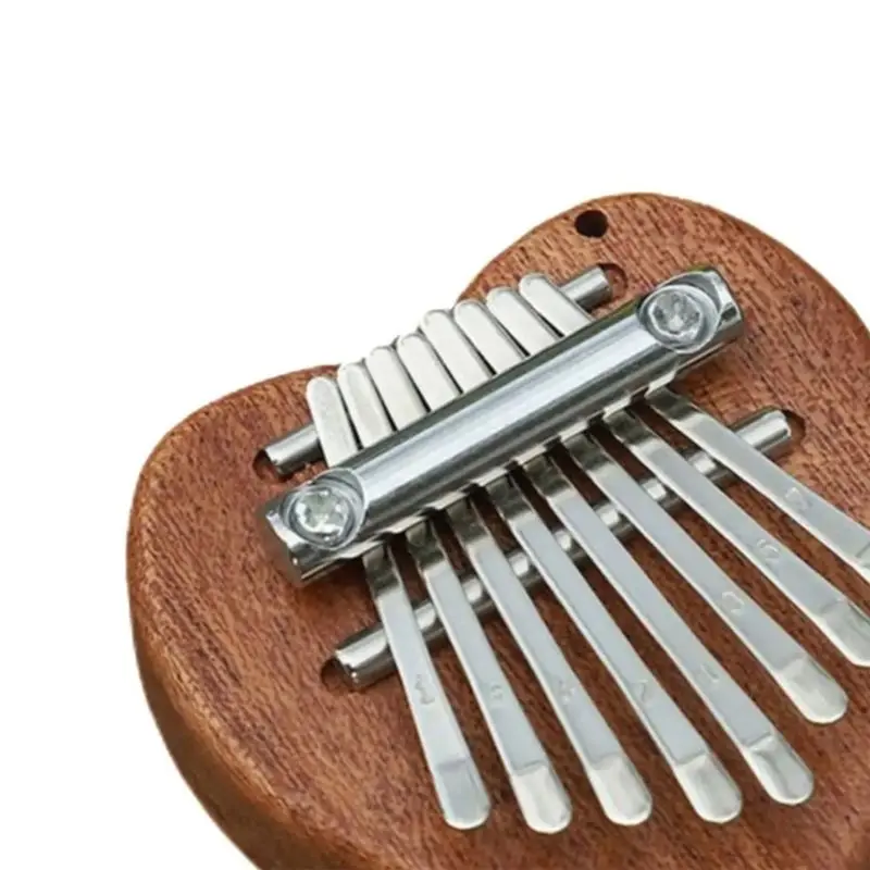 AA90-Mini Kalimba Thumb Piano 8 Key Portable Pocket Finger Piano 8 Key Mini Kalimba For Beginners Musical Gift - view 5