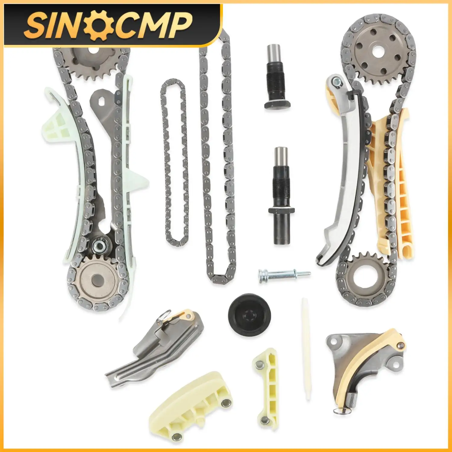 Комплект цепи ГРМ для Ford Explorer Mazda B4000 Mercury Mountaineer 1997-2005 годов, 4.0L SOHC V6, автомобильные профессиональные детали Комплект цепи ГРМ для Ford Explorer Mazda B4000 Mercury Mountaineer 1997-2005 годов, 4.0L SOHC V6, автомобильные профессиональные детали