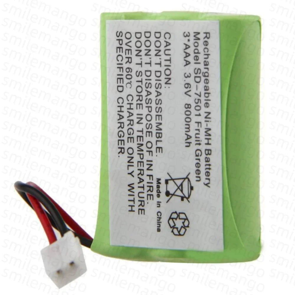 800mAh 3.6V AAA NiMH Battery for Motorola SD-7501 V-Tech 89-1323-00-00 AT & T Lucent 27910 CPH-464D Cordless Home Phone