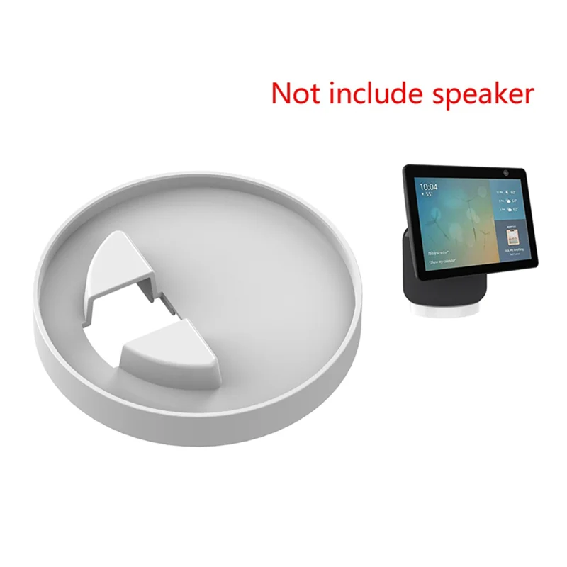 لـ Amazon Echo Show 10 حامل تخزين كابل الطاقة الخالي من اللكمات لعرض Echo 10