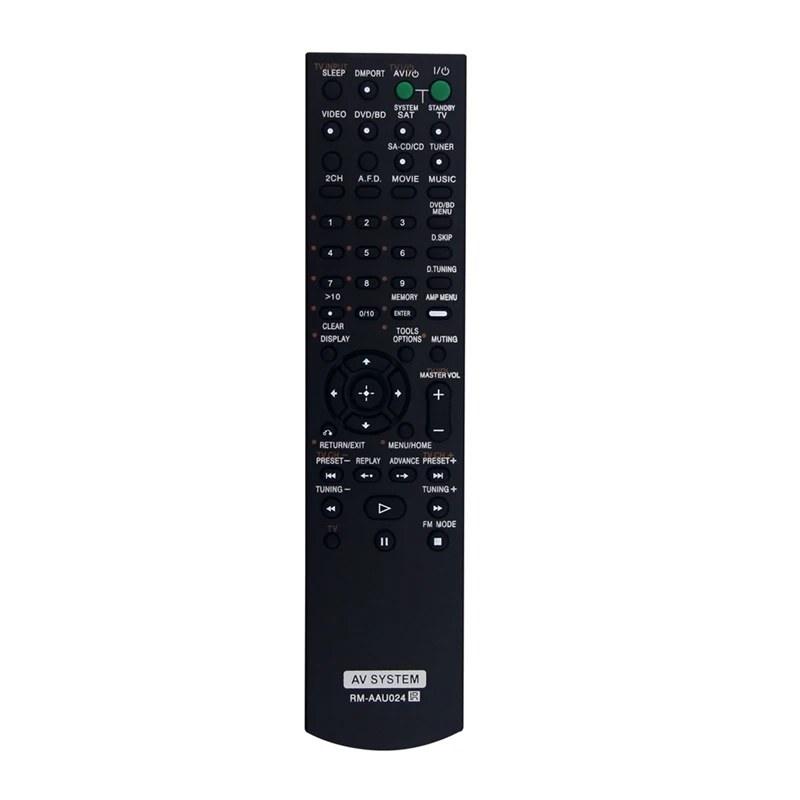 NEW-RM-AAU024 Replace Remote Control For Sony Home Theater AV Receiver STR-KM5000 HTSS2300 STR-DG720 HTD-DW7000 HT-DDWG700