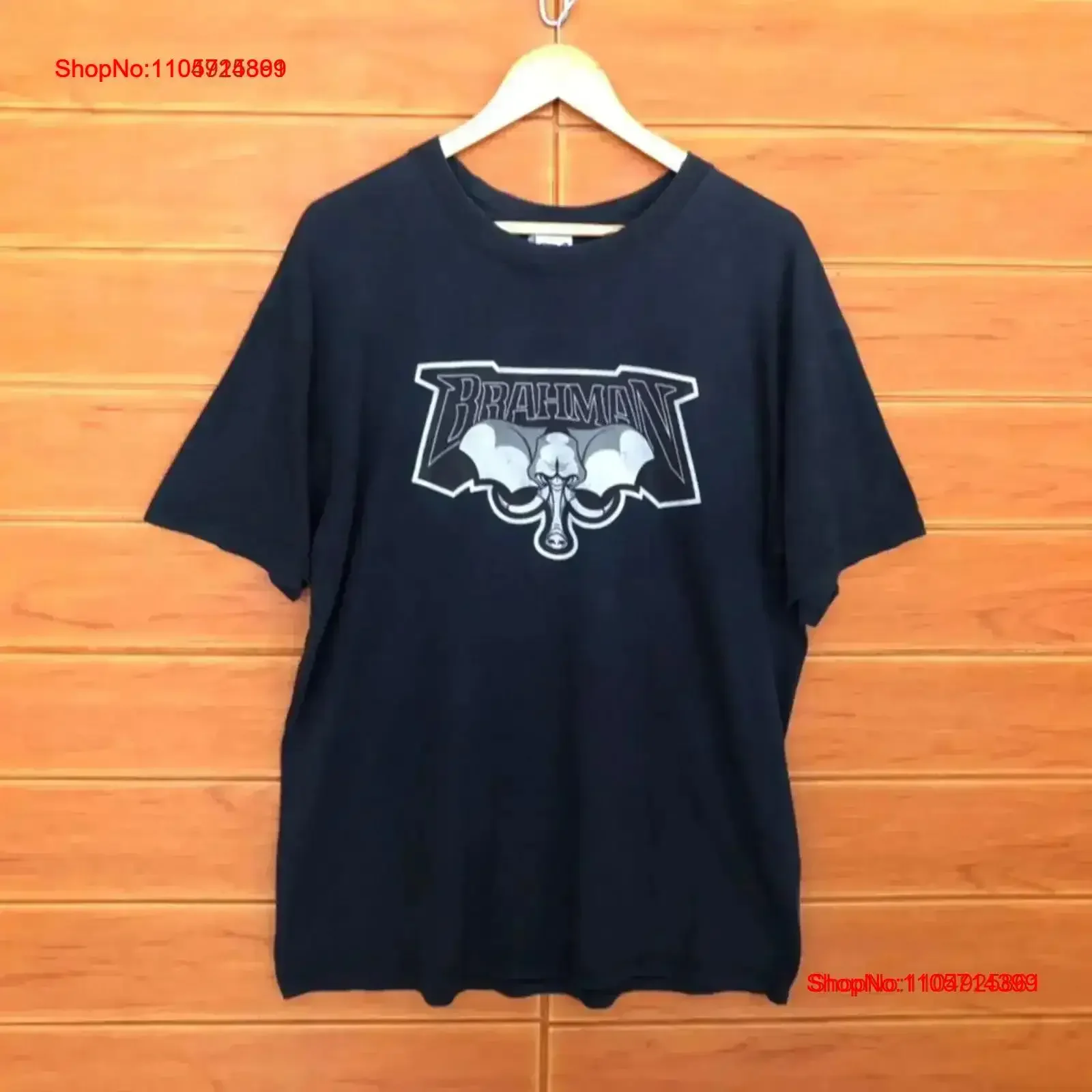 Vintage BRAHMAN Japanese Punk Band T Shirt Toy's Factory Record Revelation Size L Washed Stylish homme Comfortable vintage Soft