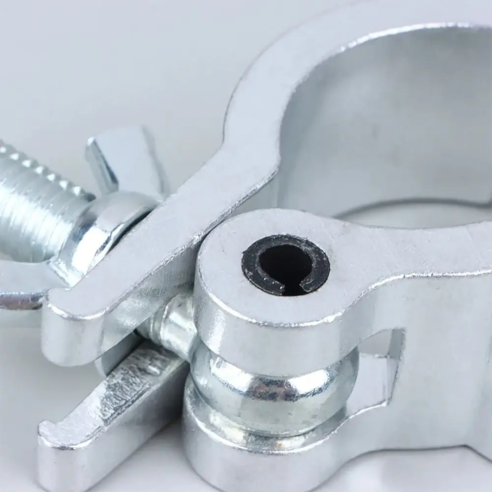 1Pcs Aluminum Alloy Stage Lights Truss Clamp Quick Release Clip Bracket DJ Light Clamps 18-21mm 38-52mm Silver Lamp Hanger Hooks
