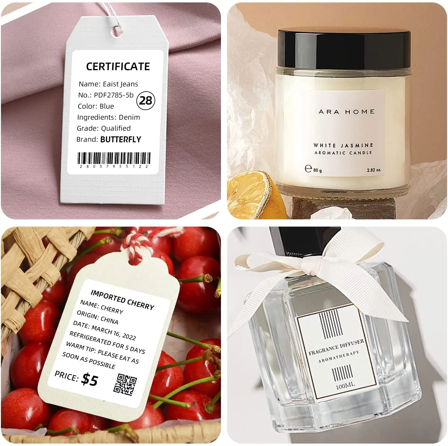 NiiMBOT B21 B3S B1 Runde Label Druck Aufkleber Selbst-adhesive Thermische Wasserdichte Digital Anzahl Kuchen Dicht Aufkleber Papier