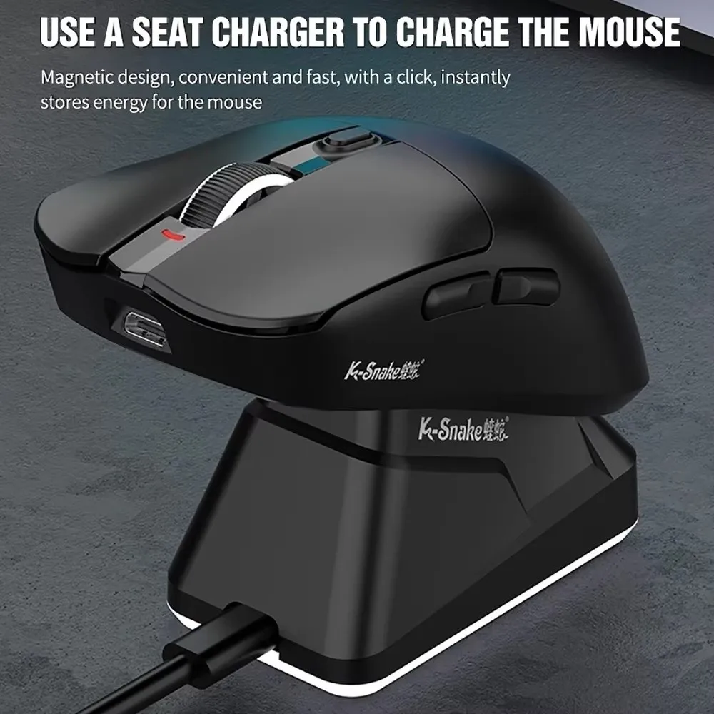 X11 PAW3311 Mouse Bluetooth tri-modale Mouse wireless touch RGB ad alta precisione Mouse da gioco programmabile con mouse BT/2.4G/cablato