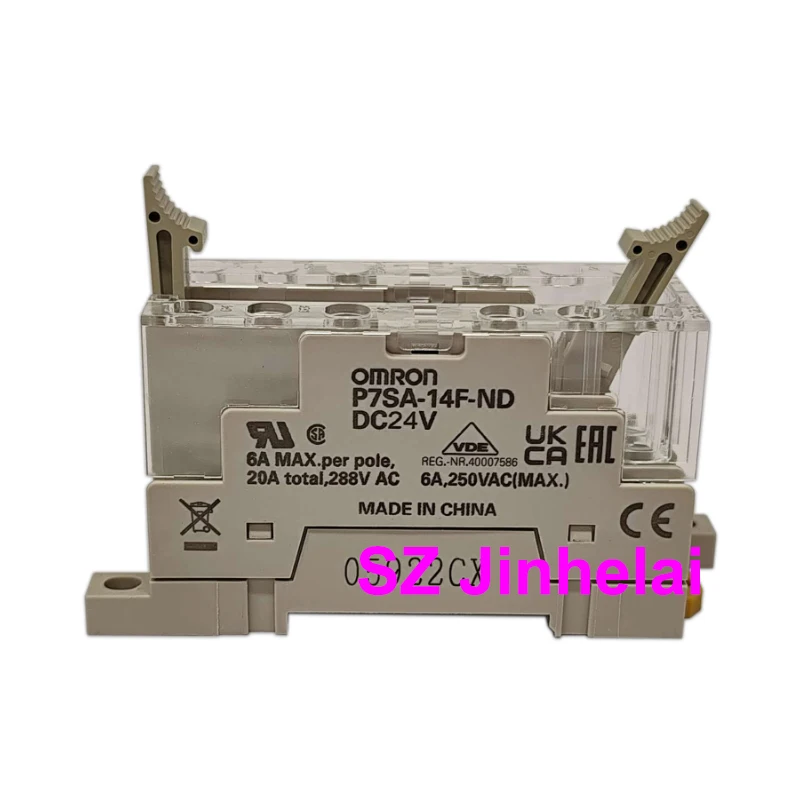 OMRON-Toma de relé Original, P7SA-10F-ND, DC24V, DC110V, auténtico, 24VDC, 110VDC