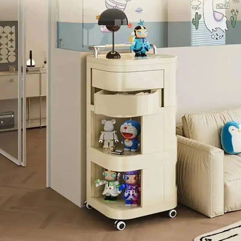 Aesthetics Barber Utility Trolley Auxiliary Organizer Spa Chariot De Service Furniture Professional Hair Trolley Con Ruedas