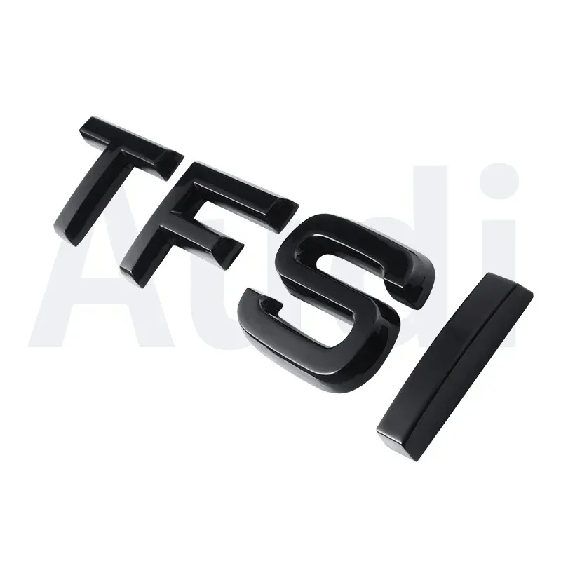 Хромированный ABS 30TFSI 35TFSI 40TFSI 45TFSI 50TFSI 55 TFSI эмблема наклейка на задний багажник значок наклейка для Audi A3 A4 A5 A6 A7 A8 Q3 Q5 Q7