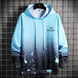 Felpe con cappuccio da uomo nuove Harajuku Streetwear felpe con cappuccio a maniche lunghe da uomo felpe moda coreana primavera autunno abbigliamento uomo felpe con cappuccio