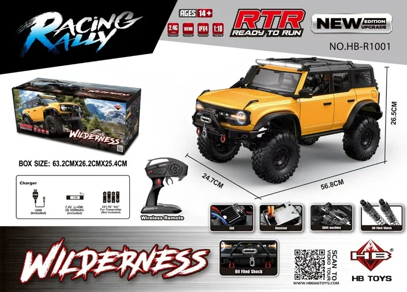 Wltoys-電動ウインチ付きプロフェッショナルrcカー、4wd、4x4、オフ