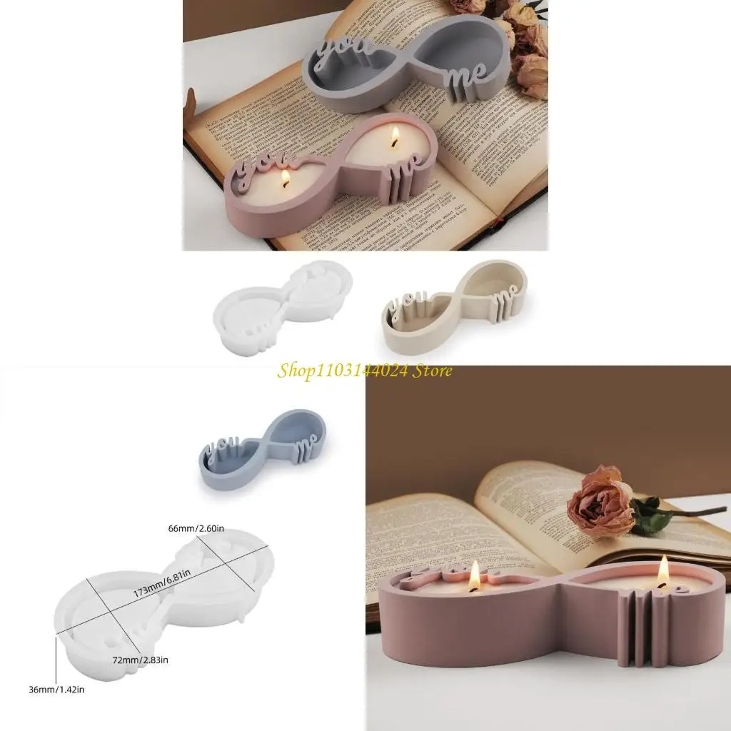 

N5ke прочный в использовании силиконовый аксессуар для формы для уникального создания подсвечника