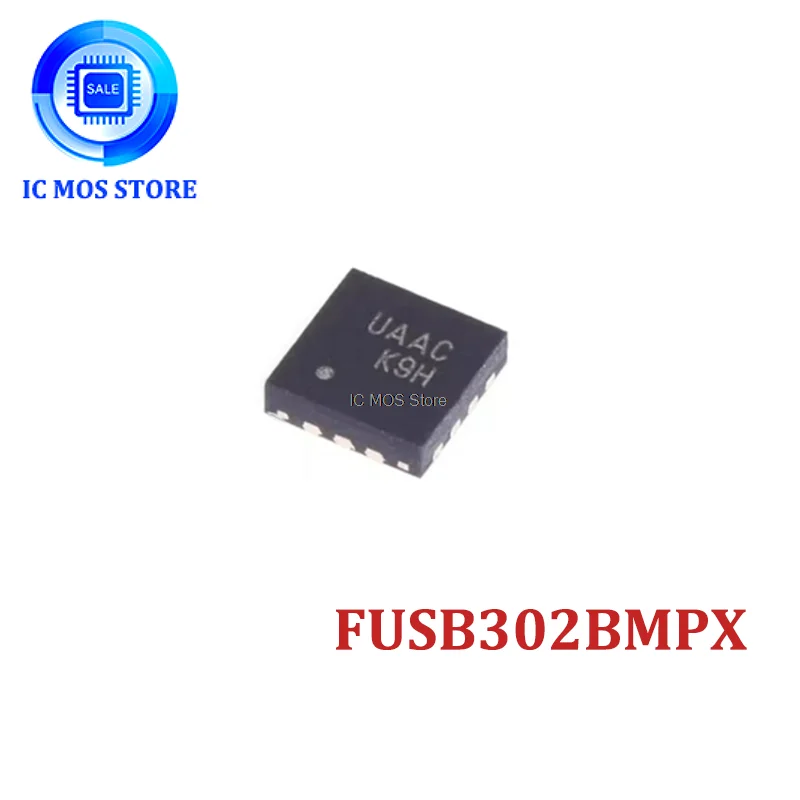 

1/5/10pcs Brand new original FUSB302BMPX silk screen UAA * MLP-14 FUSB302B USB chip