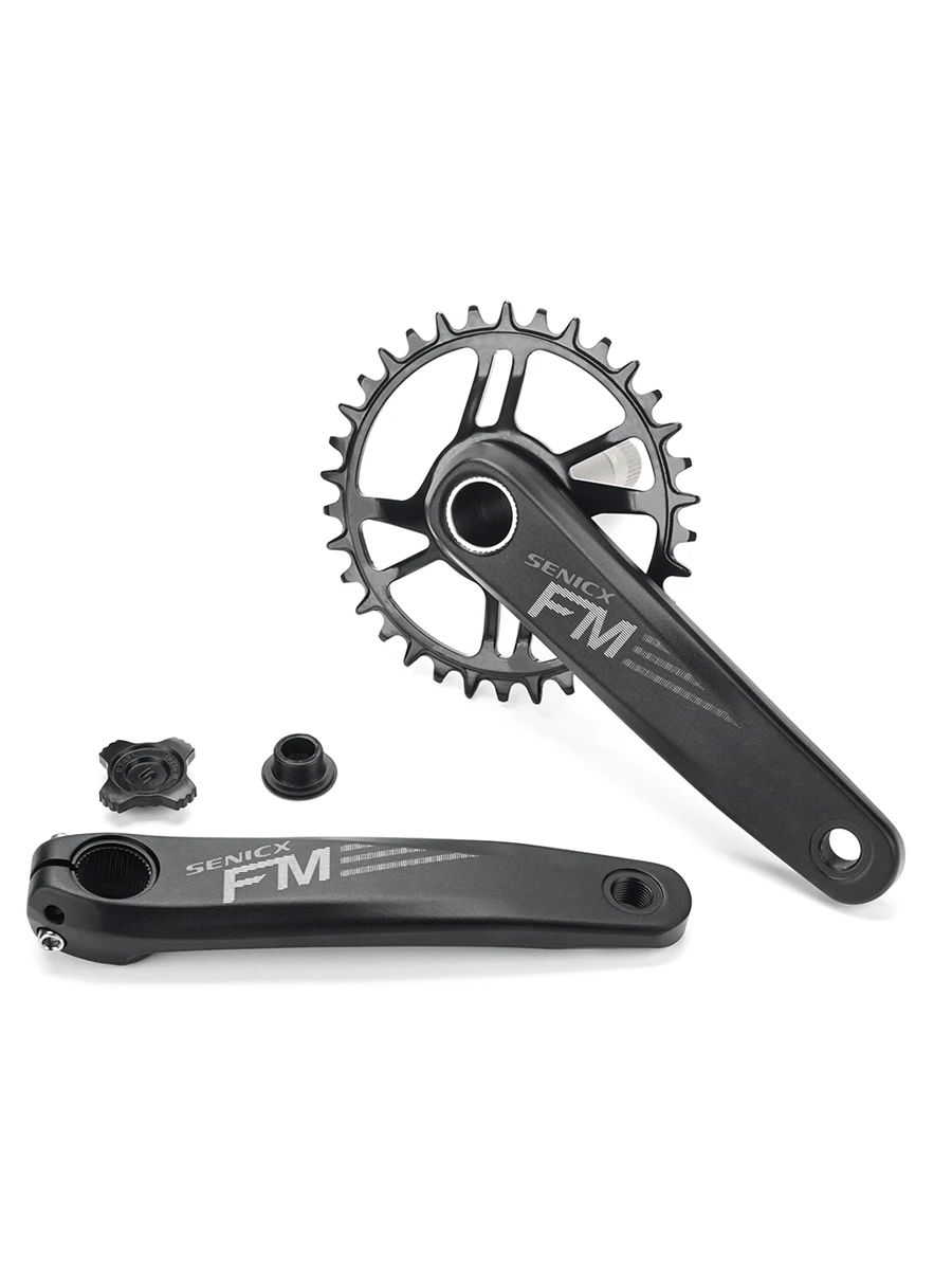 AliExpress SENSAH SENICX FM3 MTB Crankset 34T Chainring, 170mm 175mm Crank Arms, Mountain Bike Chainset for 73mm BSA BB - 9/10/11/12 Speed Compati
