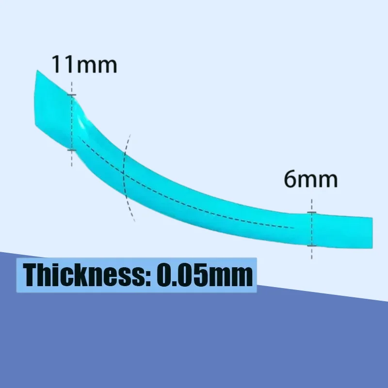 Dental Contoured Anterior Matrix Strip Dentistry Material for Dental Resin Restoration view 4
