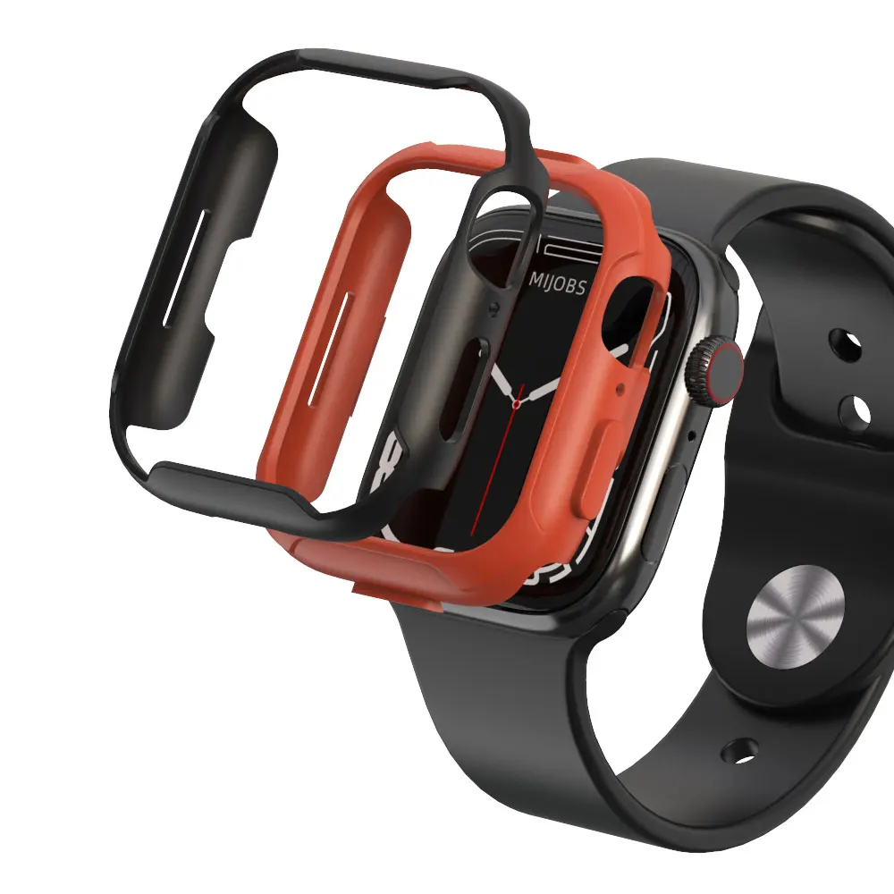 Coque pour Apple Watch série 7 6 5 4 SE, pour Apple Watch 45mm 41mm 44mm 40mm, accessoires IWatch pour Apple Watch