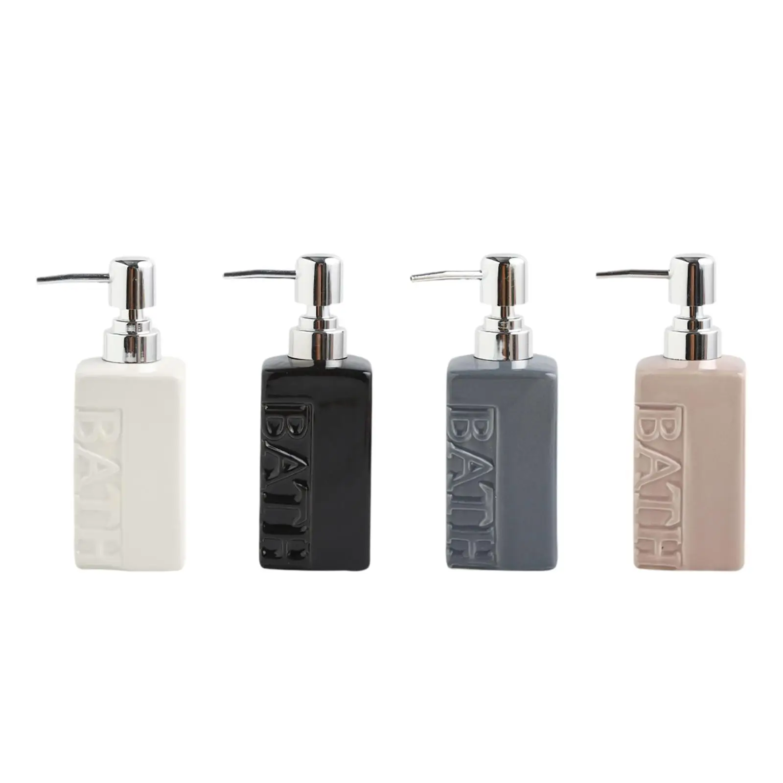 

Porcelain Soap Dispenser Hand Soap Liquid Dispenser Lotion Dispensers for Washroom
