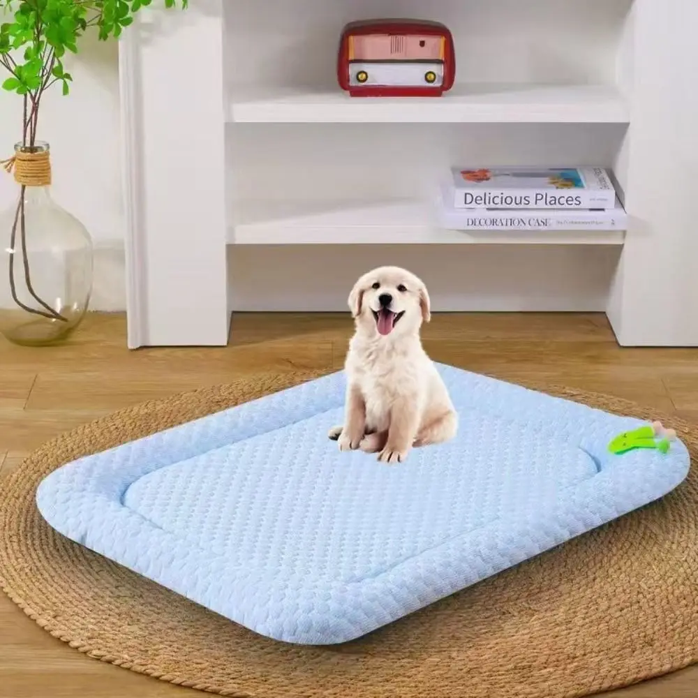 

Pet Supplies Cool Dog Mat Cute Soft Dog Bed Breathable Cat Nest Cooling