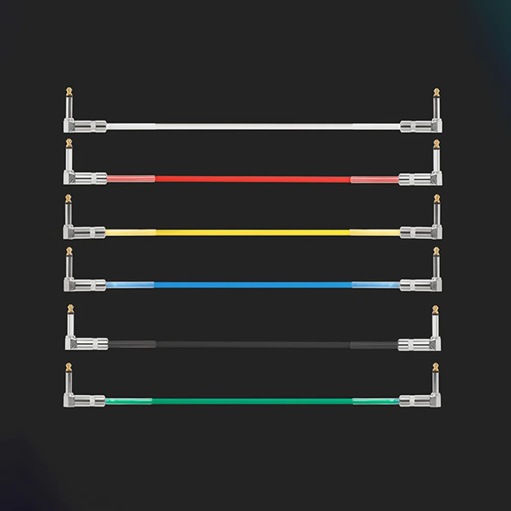 

6.35mm Electric Guitar Pedal Cable Professional Audio Instrument Patch Cord for Reliable Low Noise Sound Transmission