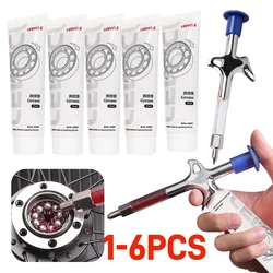 1-6pcs LEBYCLE Bike Bicycle Grease Lubricant MTB Bike Oil for Hub Bottom Bracket Headset Fork Flywheel Ball Bearing Grease