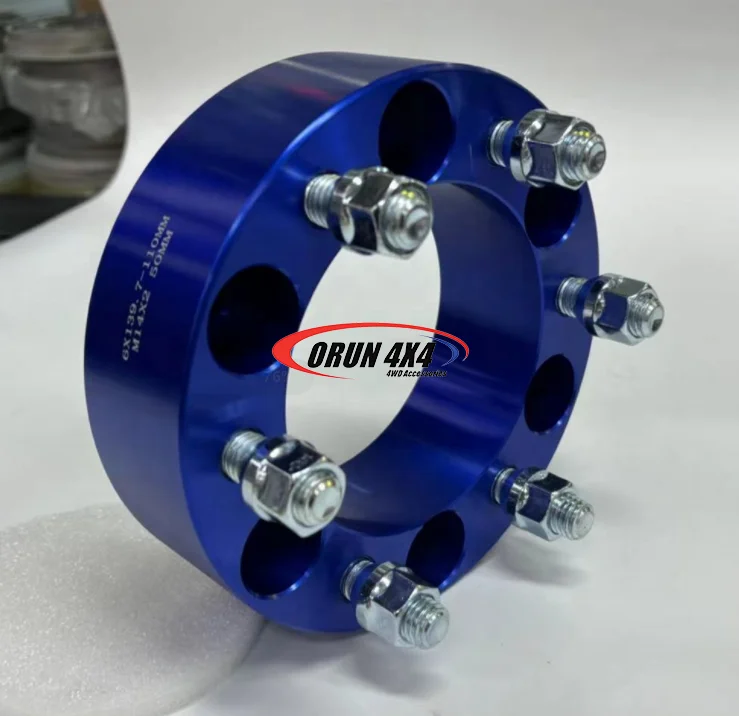 4x4 مصنع T6061 الفواصل عجلة الألومنيوم نوعية جيدة 6x139.7 محولات للتخصيص 50 مللي متر OEM عجلة الفواصل