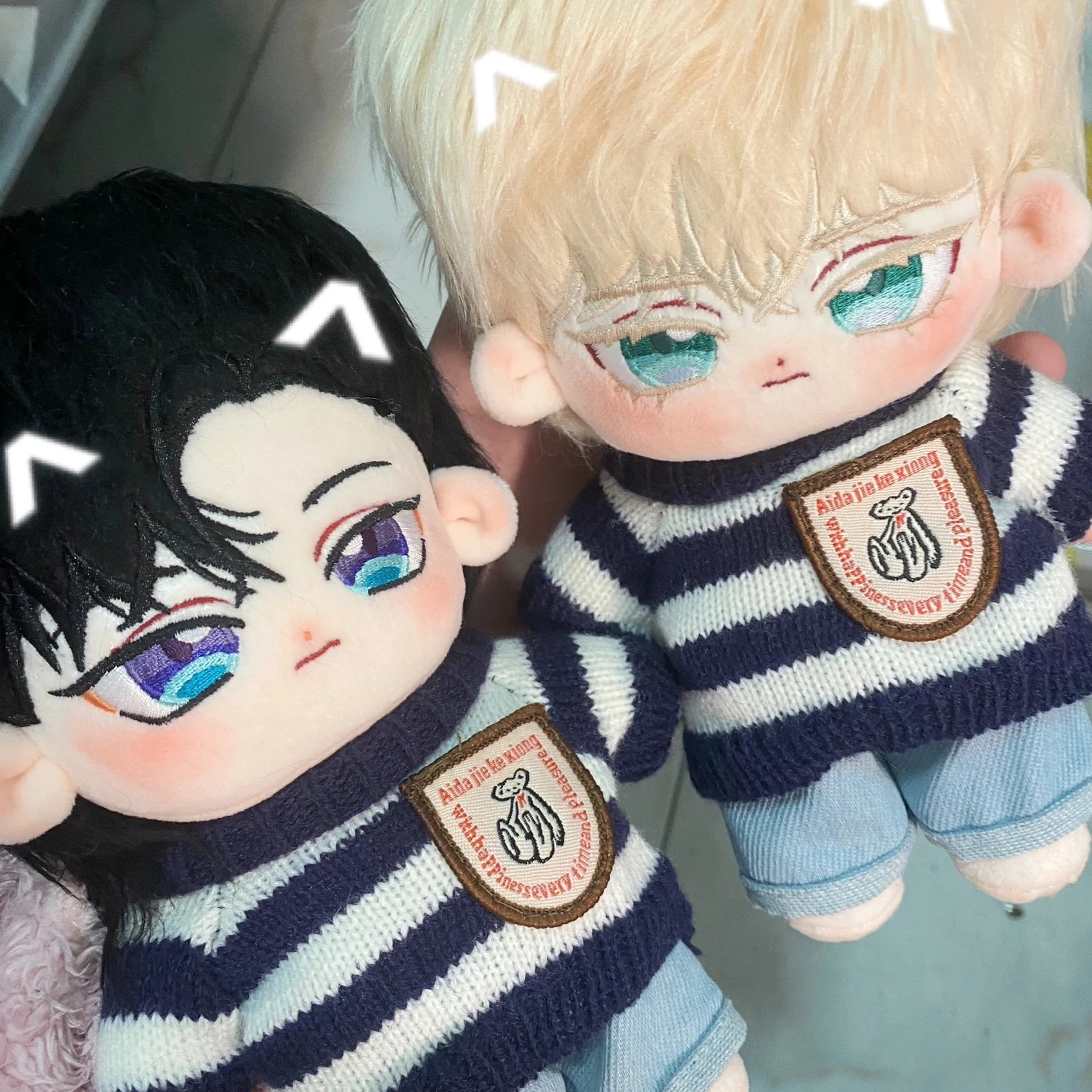 

20 cm Korean BL Manwha A Tree Without Roots Kwon Hee Seo Taekyung Plush Doll Nude Body Cosplay Dress Up Cotton Doll Toys Gifts