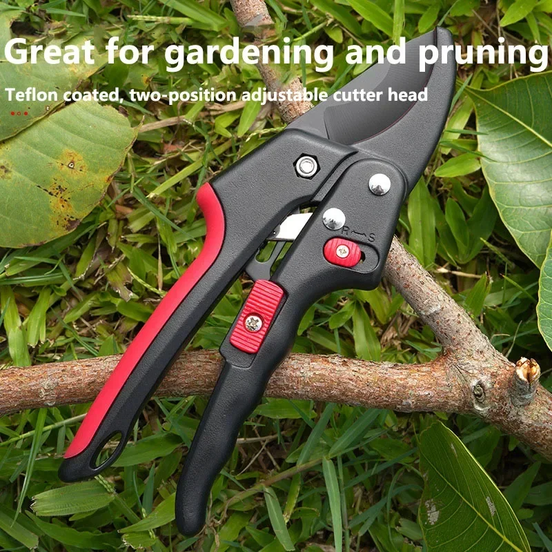 Aço Scissor For Garden Pruner Branch Pruner Trimmer Tools Ratchet Skip Shear Scissors Bonsai Shear Gardening Tool Farm