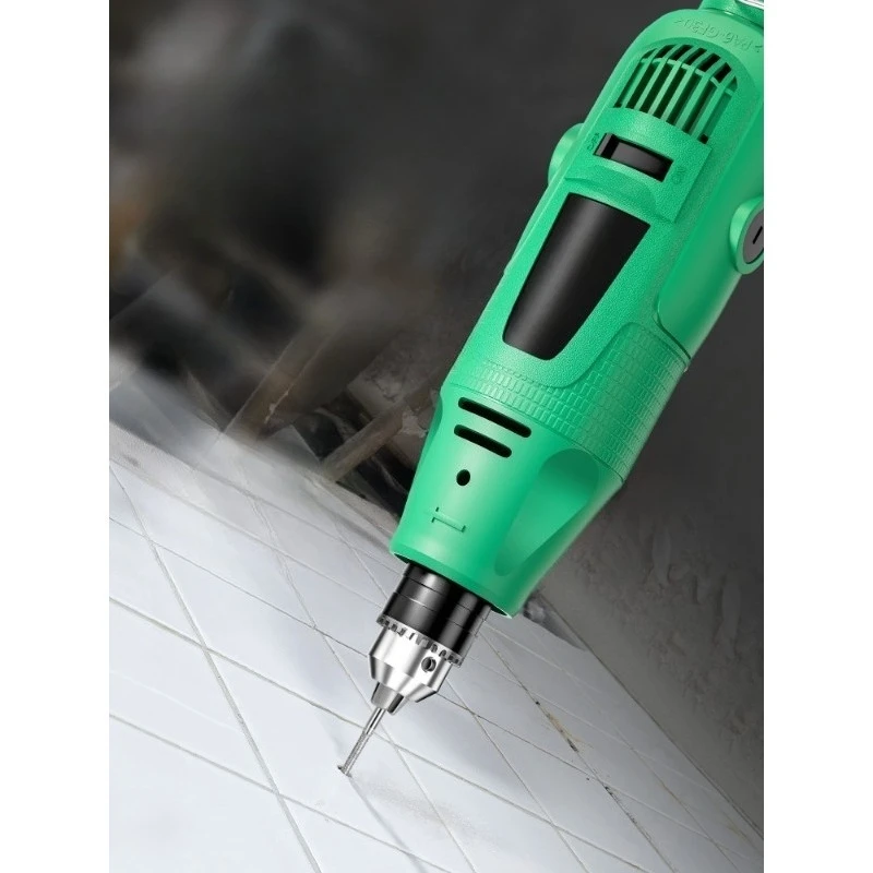 

Tile punch, hand-held power tool for hollow drum repair