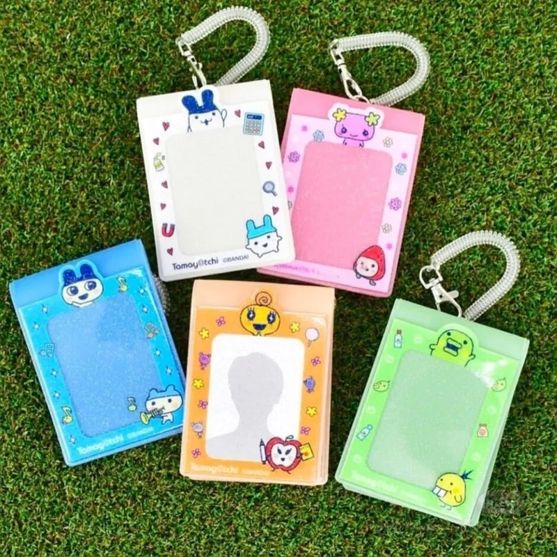 

In Stock Genuine Japan Tamagotchi Mameiji Id Card Cover Photo Pendant Card Bag Cute Decorations Action Figure Gift