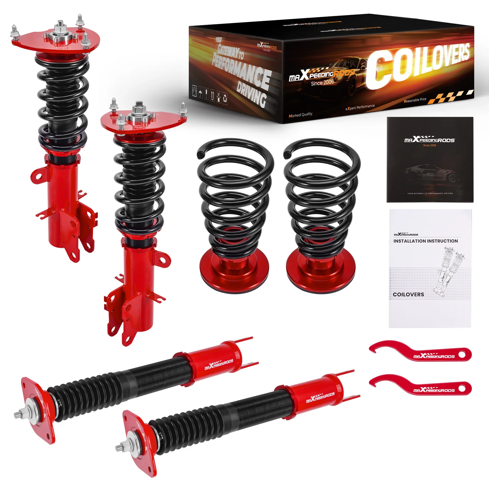 

Coilovers Lowering Kit For Nissan Altima L32 D32 2007-2013 Maxima A35 2009-2014