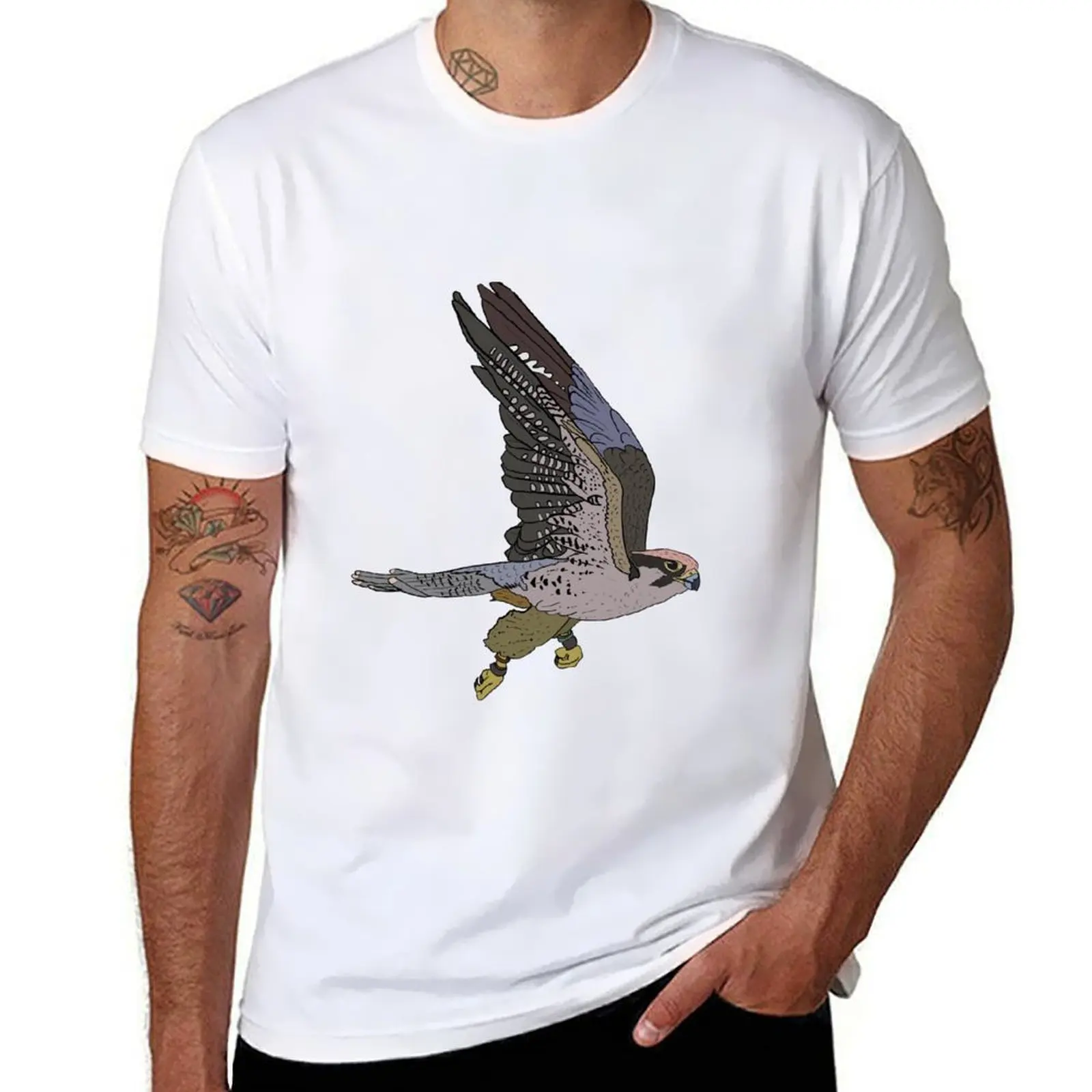 

Skylar the Lanner Falcon T-Shirt t shirts designer man t shirts for men man t shirts high quality luxury brand T-shirt