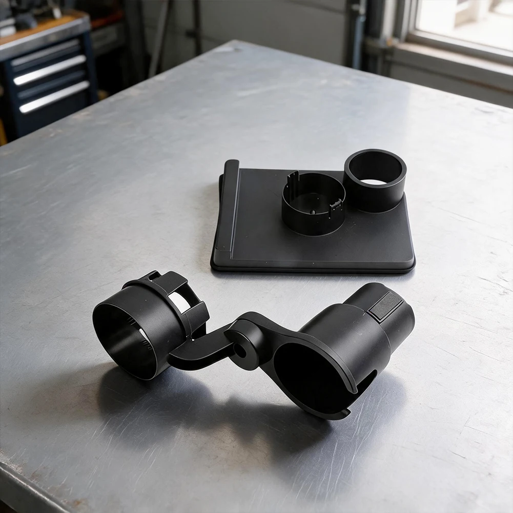 Adjustable Cup Organizer Anti-slip Mat Adjustable Holder Car Cup Holder 360 Degree Rotation ABS Material Dual Cup Holder