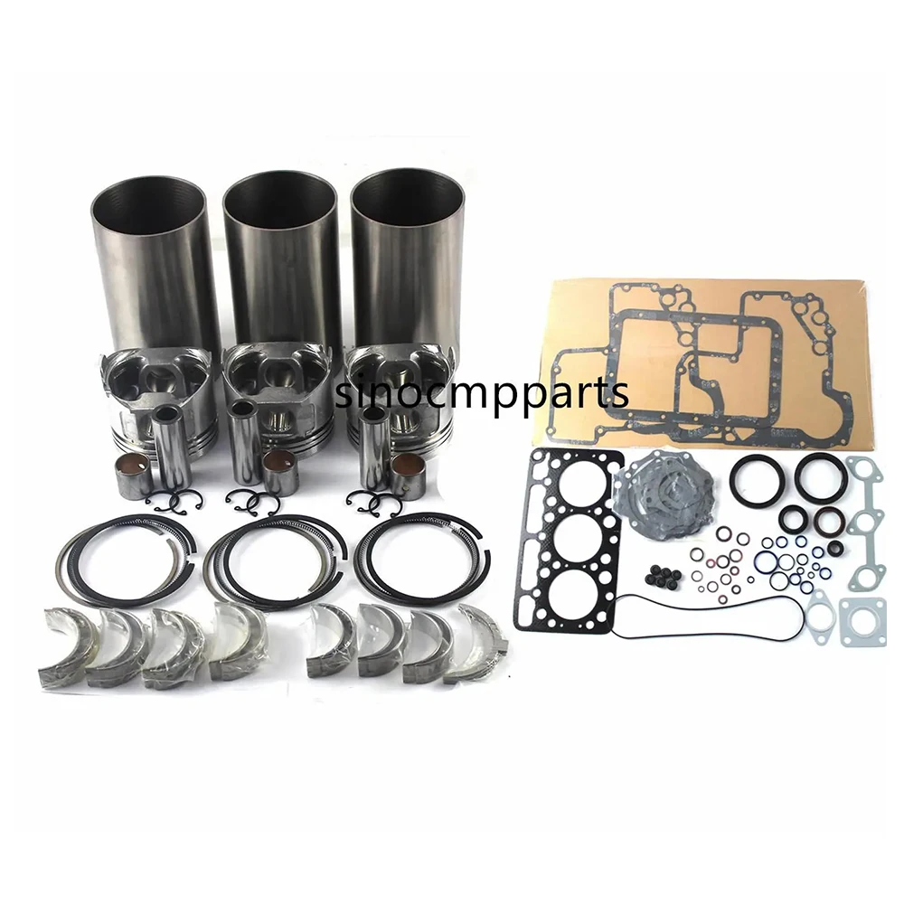 

SINOCMP Overhaul Rebuild Kit For Kubota D905 D905B D905E Engine BX2200D BX23LB-B B1700 Tractor