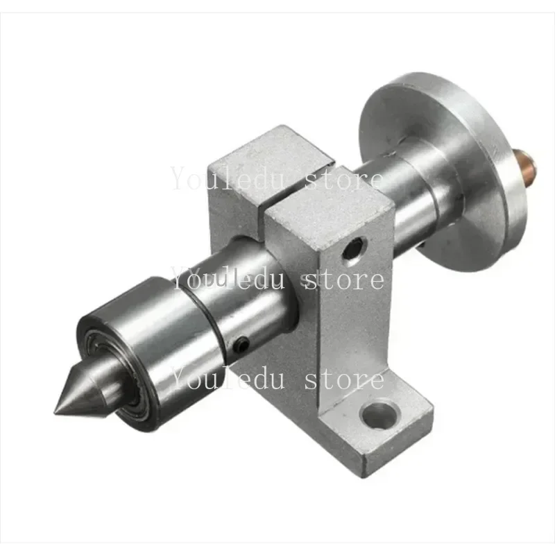 1 Set Adjustable Double Bearing Live Centre Metal Revolving With 2pcs Wrenches DIY Accessories For Mini Lathe Machine