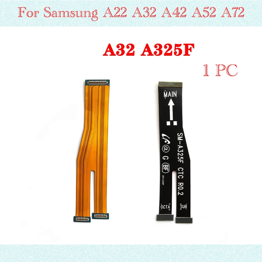 Złącze płyty głównej Flex dla Samsung Galaxy A22 A32 A42 A52 A72 LCD USB płyta główna Flex Ribbon