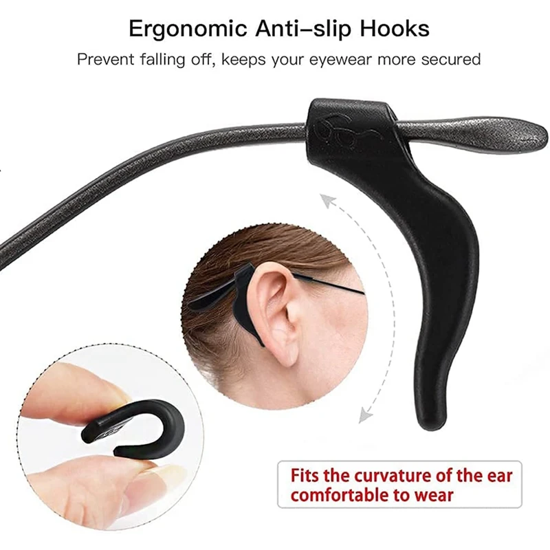 نظارات حزام قابل للتعديل نظارات التجنيب 3 قطعة العالمي صالح الرياضة نظارات التجنيب 6 قطعة نظارات الأذن قبضة