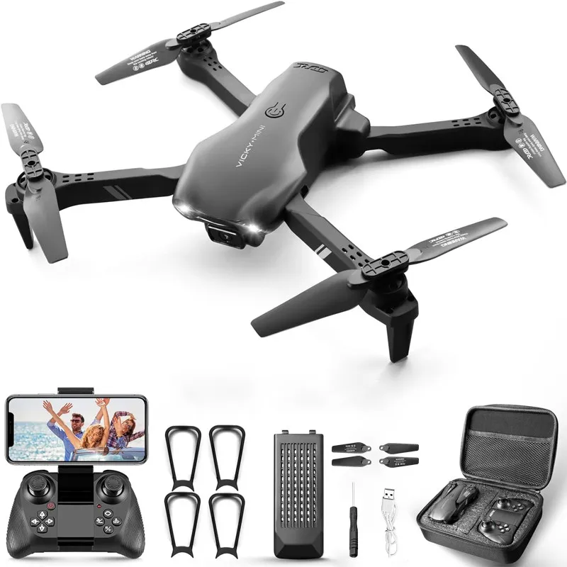 

2024 New V13 WIFI FPV Drone Wide Angle HD 4K 1080P Camera WIFI FPV Drones Height Hold RC Foldable Quadcopter Helicopter Toy Gift