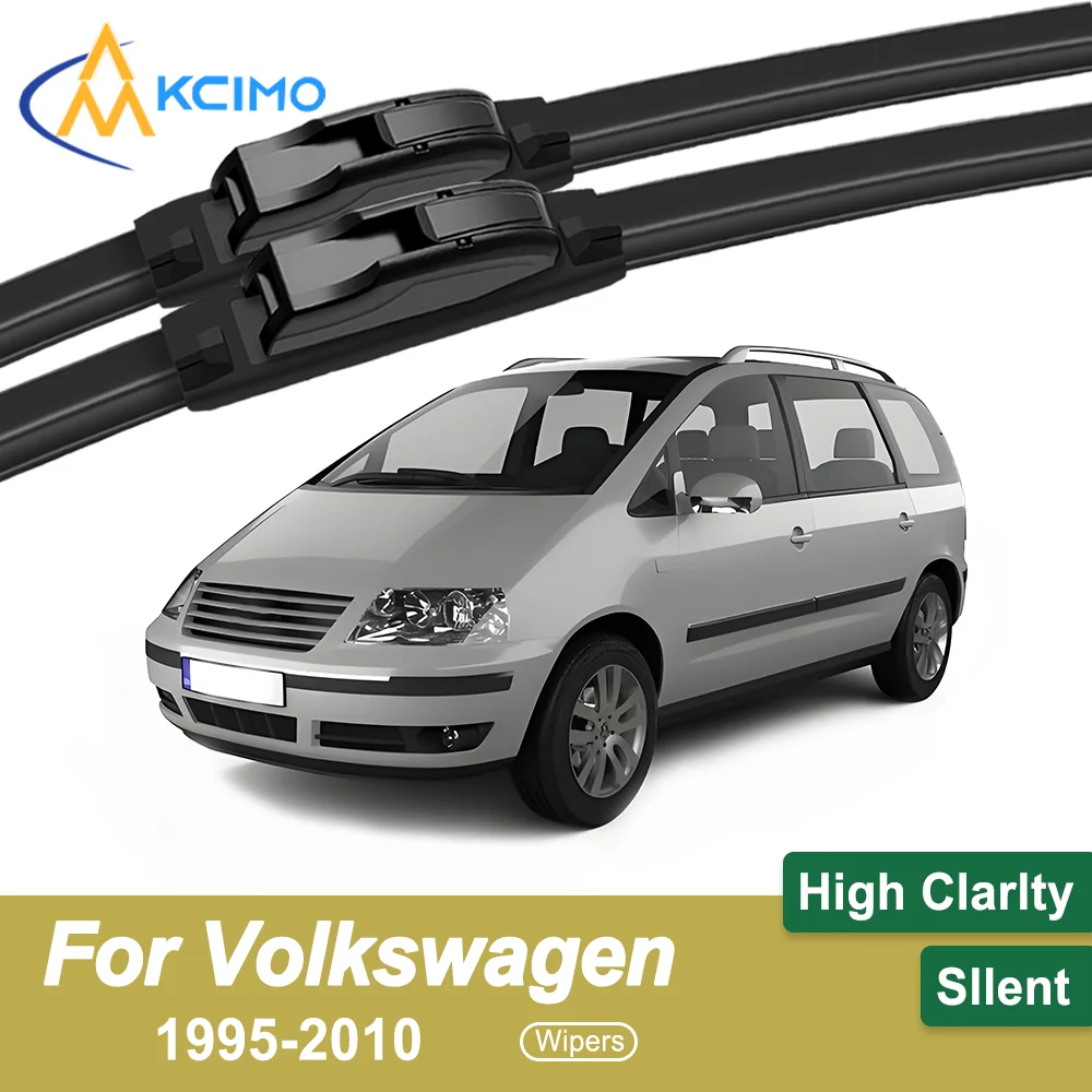 

2-Pack Superior Wiper Blades for Volkswagen Sharan 7M 1995-2010 All-Season Durable Quiet Wiping Uninterrupted Visibility