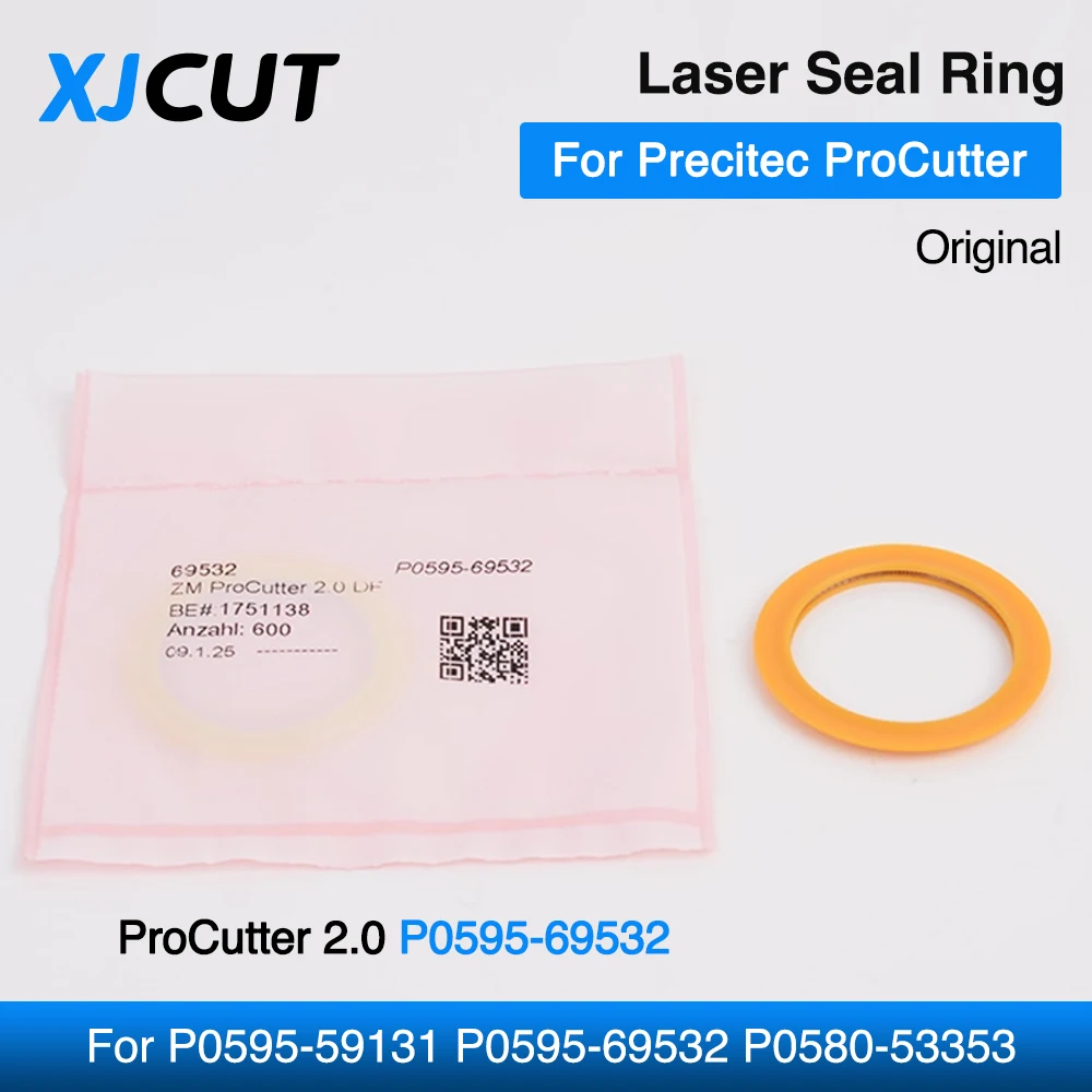 

Originl Sealing Ring For Protective Windows 37*7mm Precitec ProCutter 1.0/2.0 Cutting Head P0595-59131 P0595-69532 P0580-53353