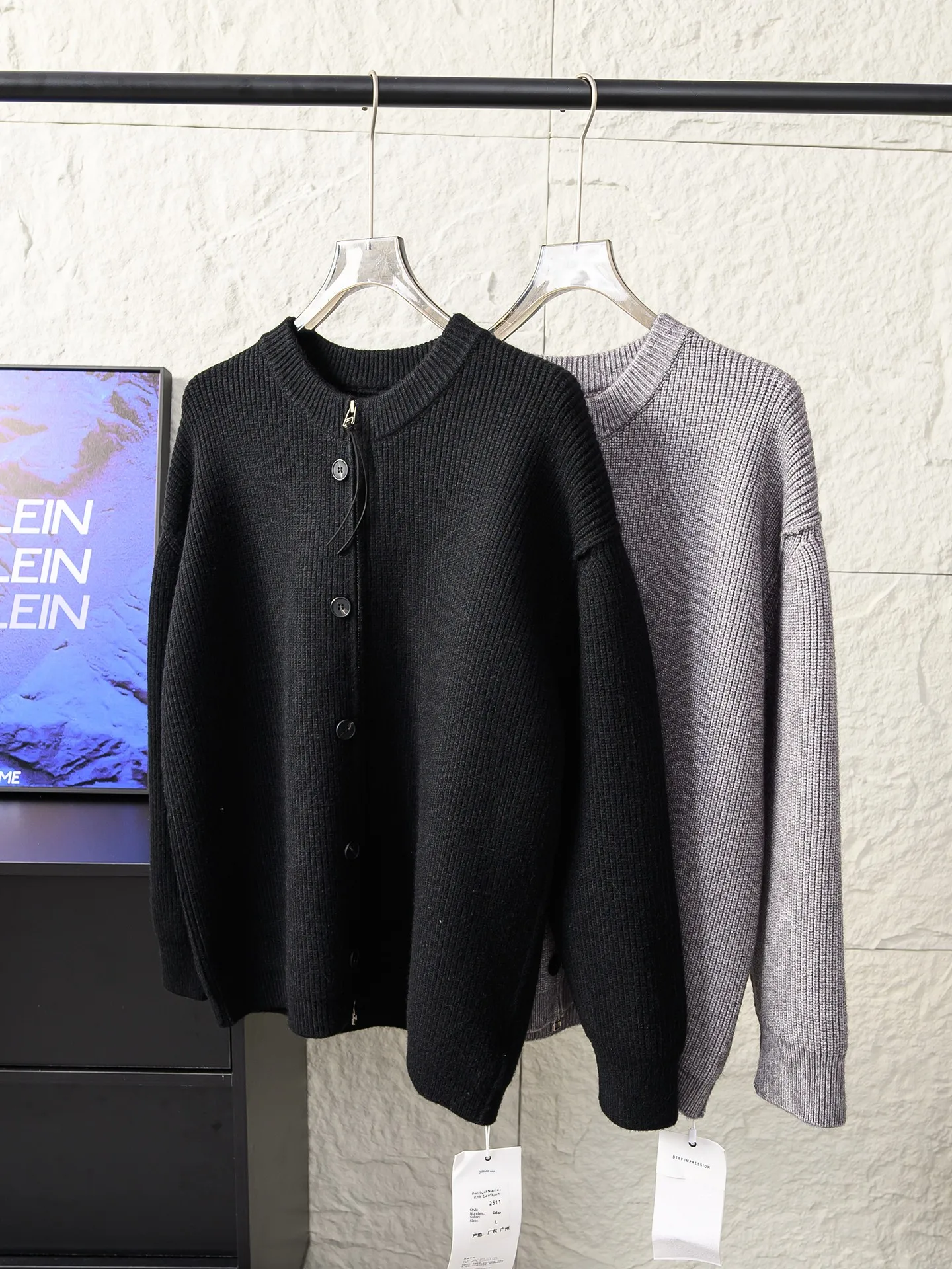 

Fashionable Comfortable Men's Knitted Cardigan Coat Autumn Casual Style Zipper Knitted Outerwear Quality Craftsmanship Long S...