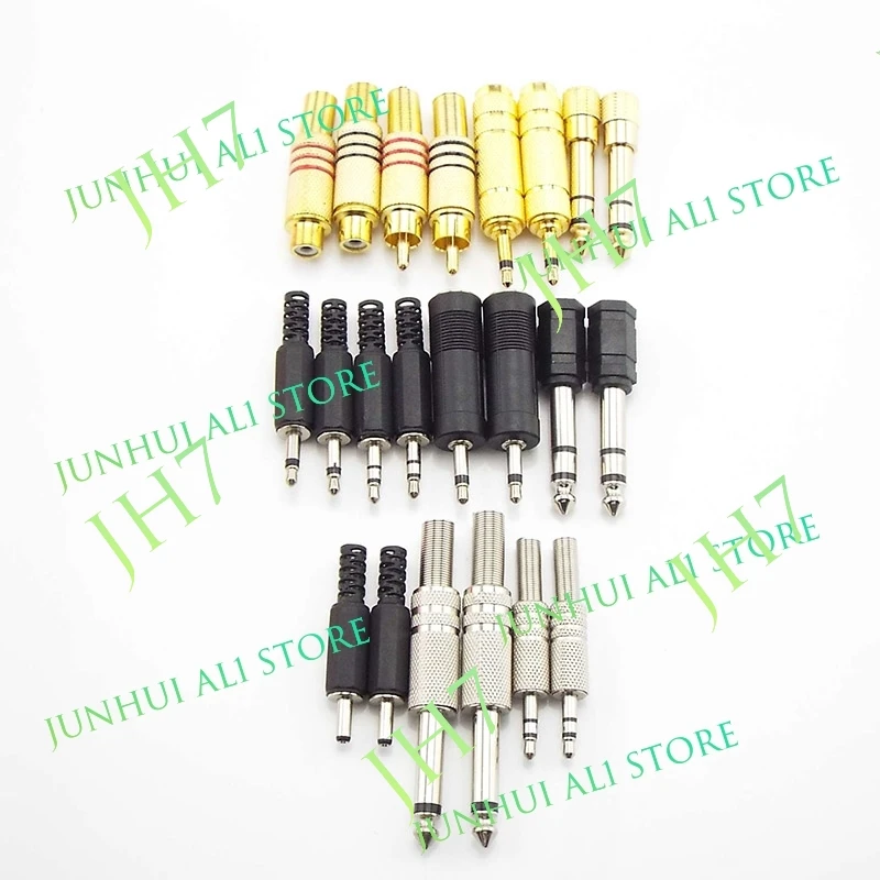 3.5mm to 6.5mm Male Audio Adapter Male to Female Stereo Plug RCA Connector For Aux Speaker Cable Extende Headphone Jack B1