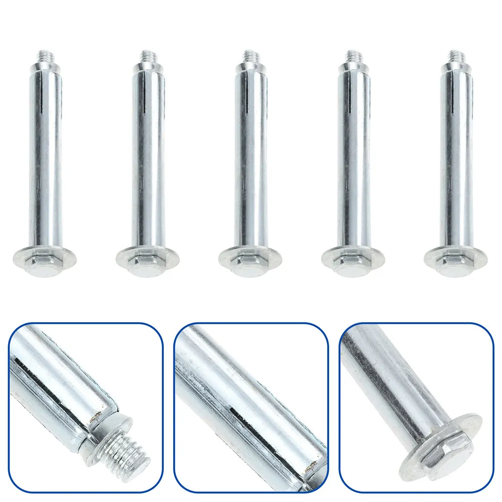 15Pcs Premium Expansion Bolts Concrete Anchor Screws for Driveway Speed Bumps Installation Wear Resistant Deformation Proof