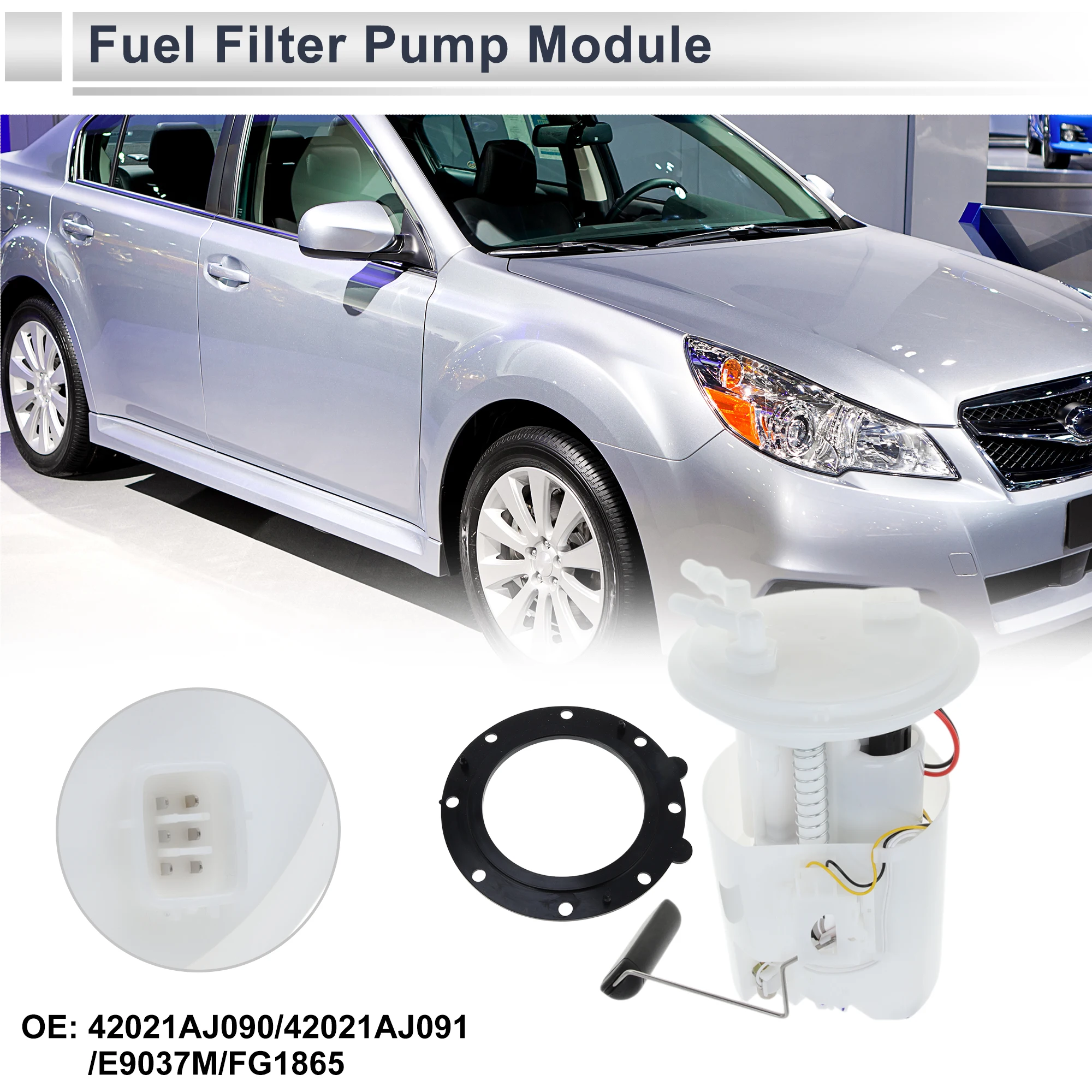 

Электрический топливный насос X Autohaux в сборе для Subaru Outback Legacy 2010-2011 H4 2,5 л, модуль насоса газового топливного фильтра No 42021AJ090