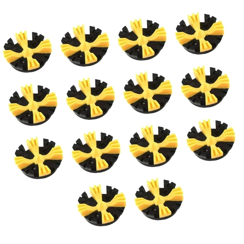 14pcs أحذية الجولف Spikes المرابط غير الجولف غولف مسامير دبوس الأزرار السريعة التحولات السريعة تحول المسمار الأزرار